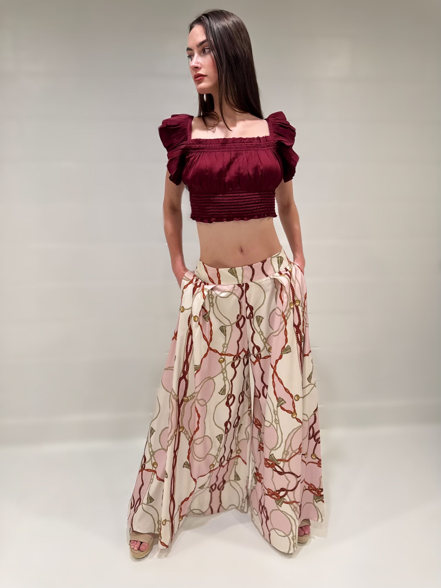 Rose Crop Top