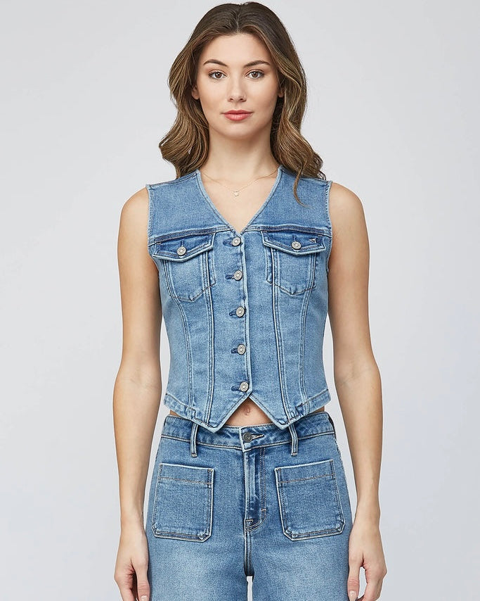 Olivia Denim Vest