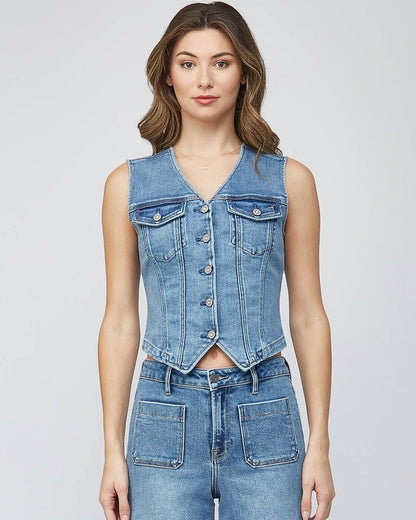 Olivia Denim Vest