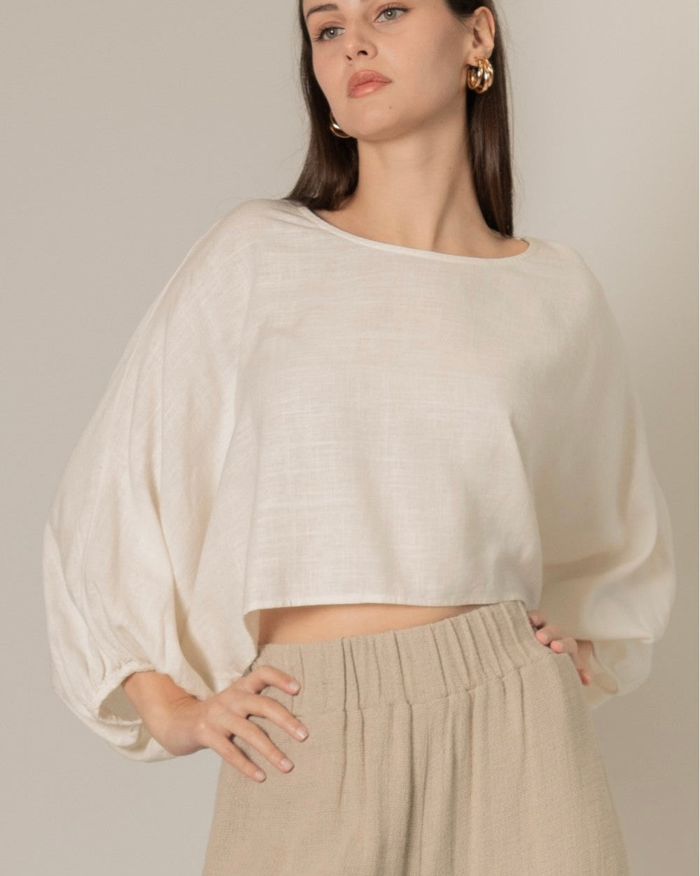 Kira Top Ivory