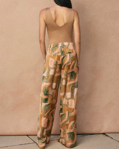 Wendy Abstract Pants