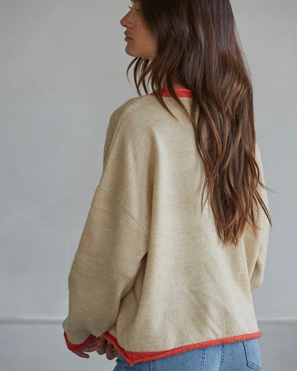 Morena Contrast Cardigan