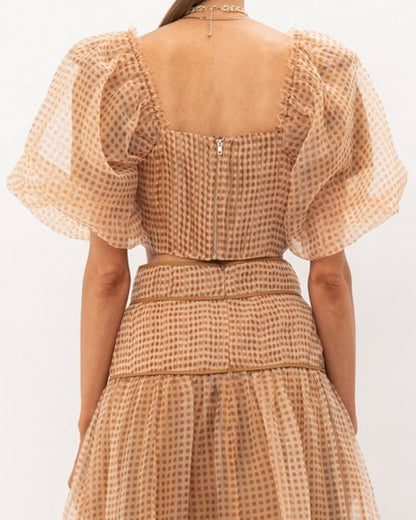 Alaia Pintuck Blouse