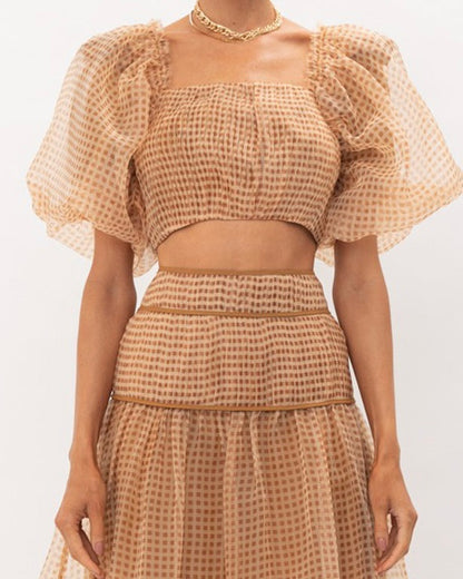 Alaia Pintuck Blouse