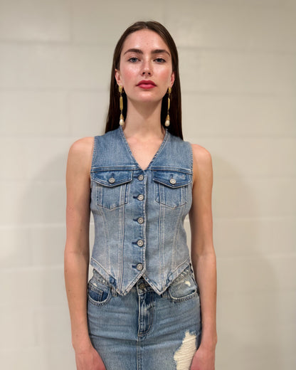 Olivia Denim Vest