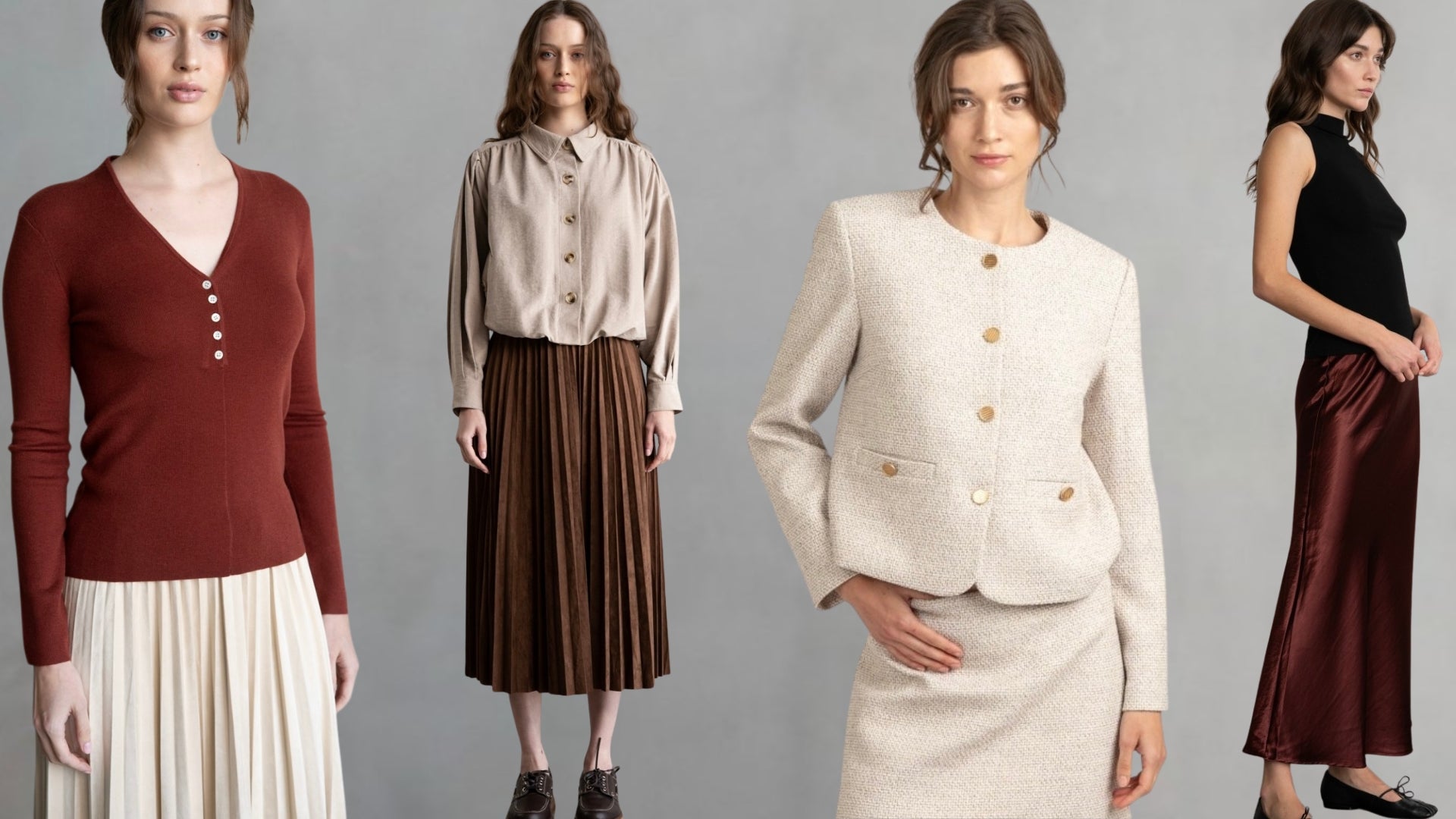 LUXE LATEST DROPS
- Elevated silhouettes in warm autumn shades